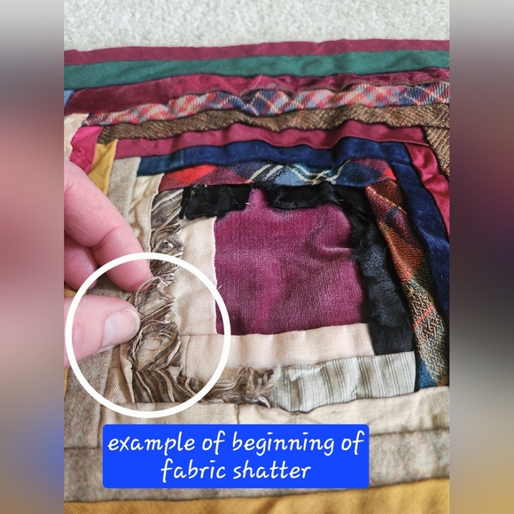 Gorgeous Vintage Handmade Quilt! - Picture 10 of 16